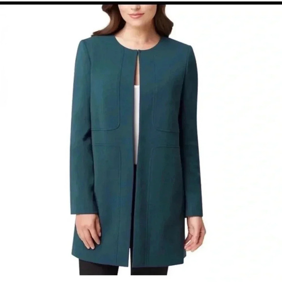 NEW TAHARI  LONG COAT SIZE 10 - Picture 1 of 5